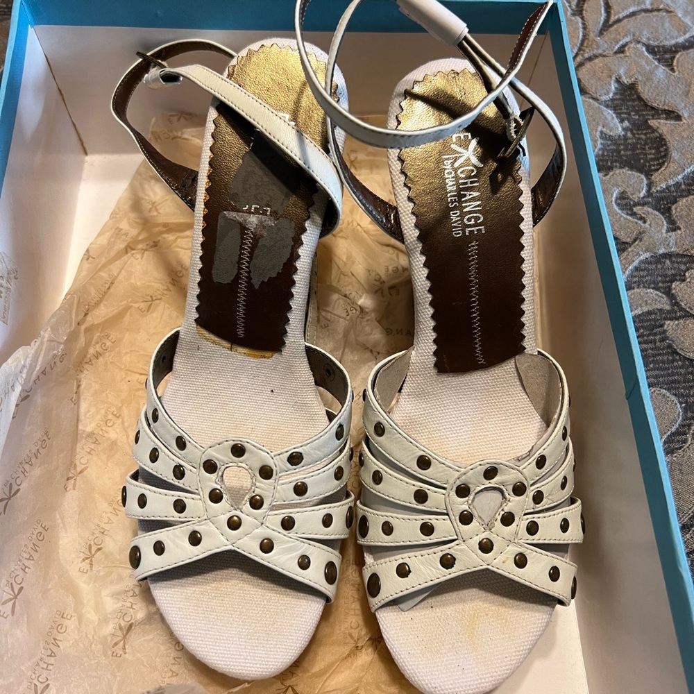 Exchange by Charles David Wedge Sandals